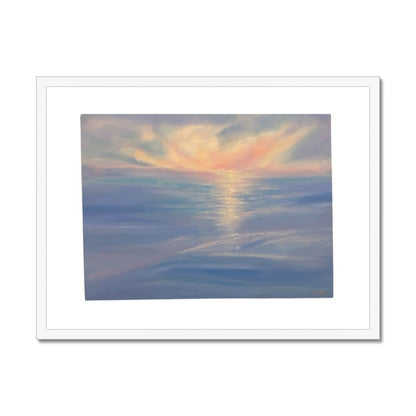 Ocean Bliss 4 Framed & Mounted Print