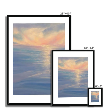 Ocean Bliss 4 Framed & Mounted Print