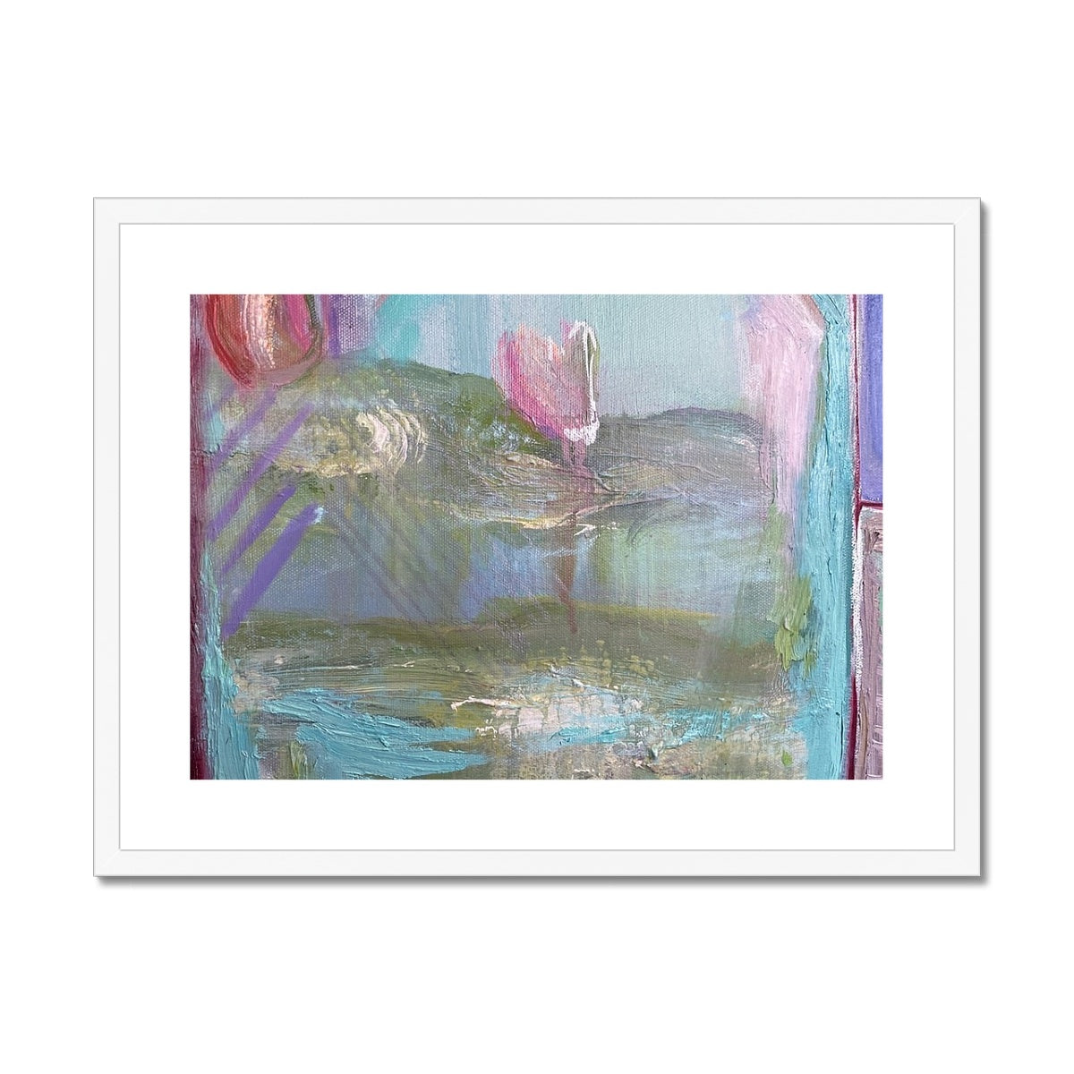 Water Lilly Framed & Mounted Print