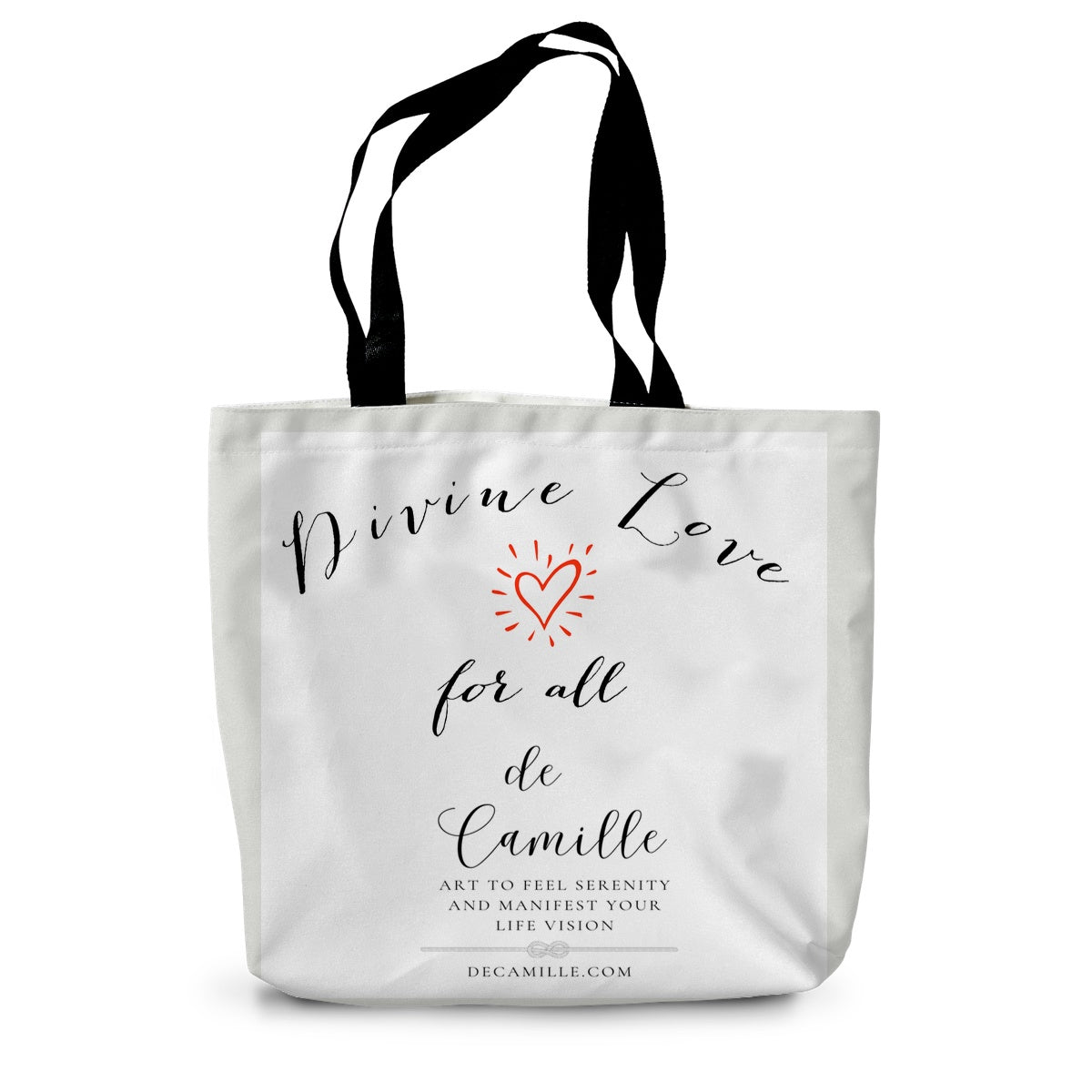 Divine Love For All Canvas Tote Bag