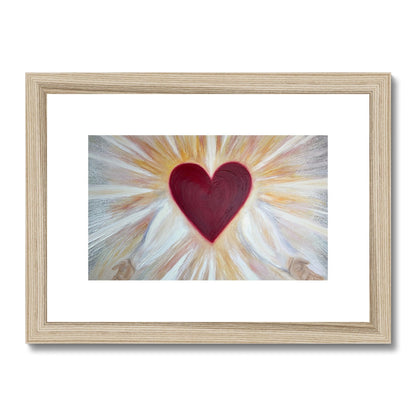 'Divine Love' Framed & Mounted Print