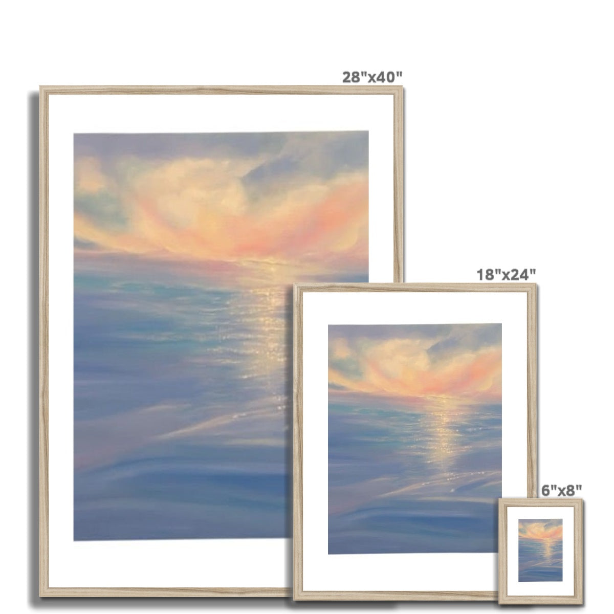 Ocean Bliss 4 Framed & Mounted Print