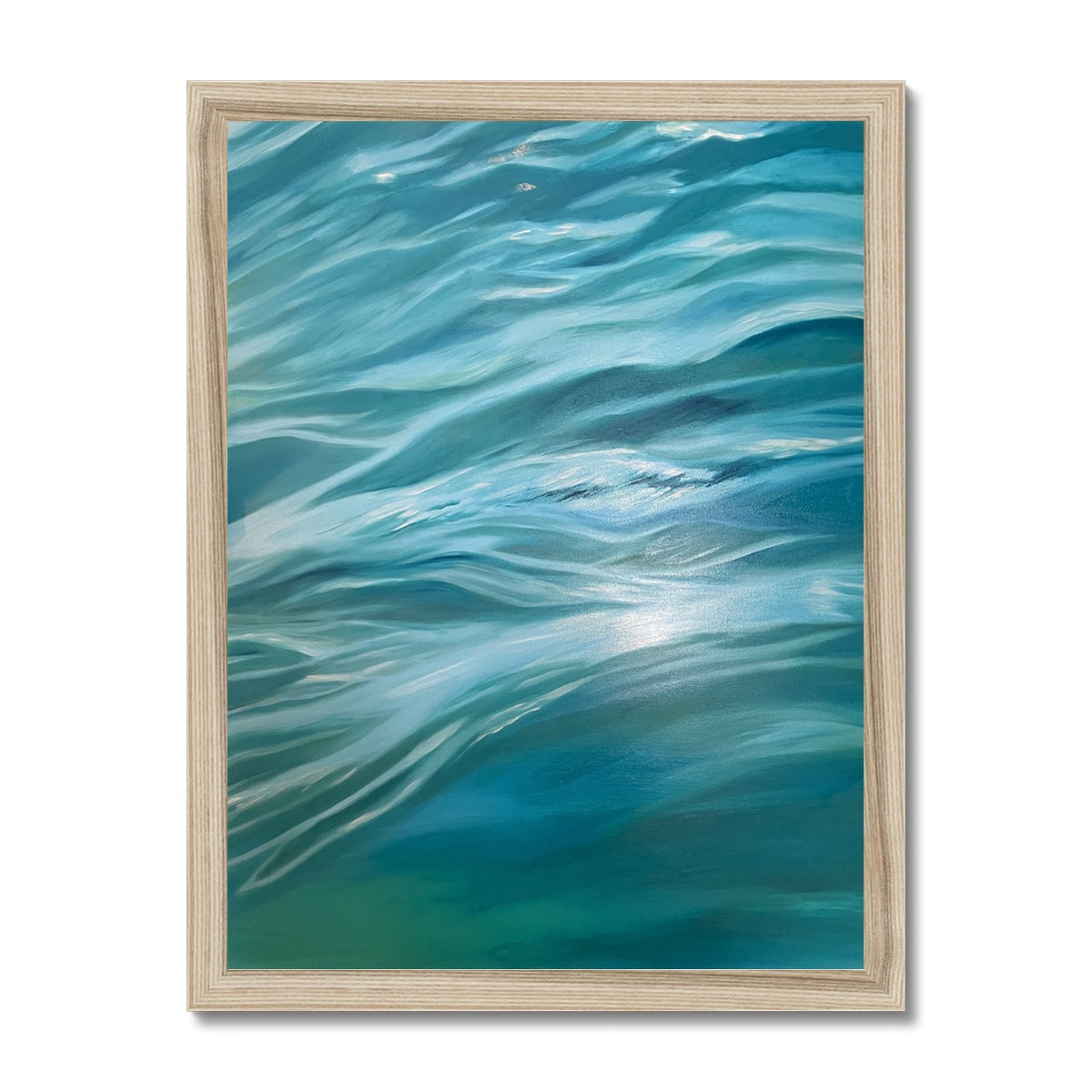 Ocean Bliss 1 Framed Print