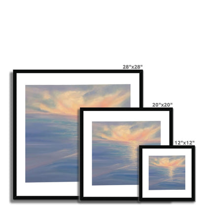 Ocean Bliss 4 Framed & Mounted Print