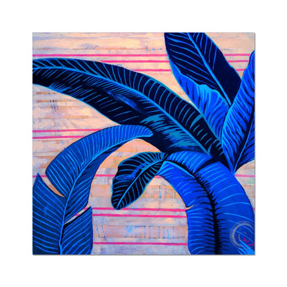 The BHH in Electric Blue Photo Art Print