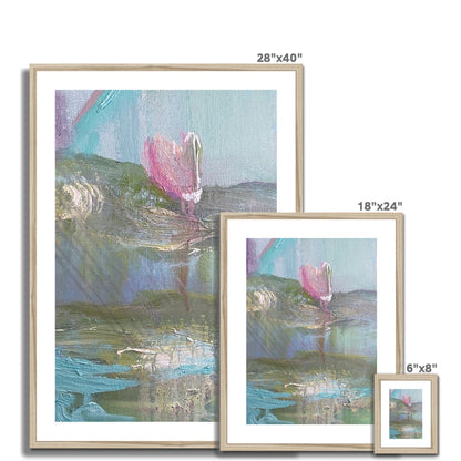 Water Lilly Framed & Mounted Print