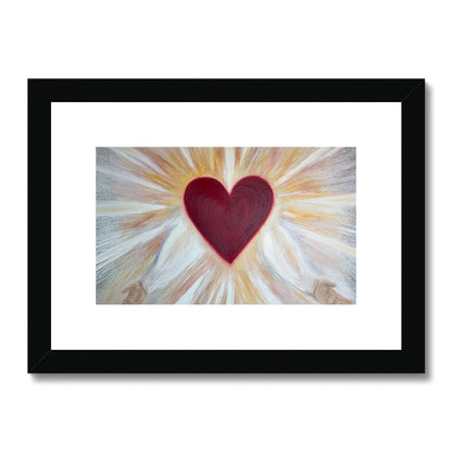 'Divine Love' Framed & Mounted Print