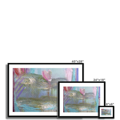 Water Lilly Framed & Mounted Print