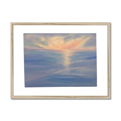 Ocean Bliss 4 Framed & Mounted Print