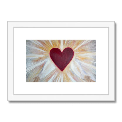 'Divine Love' Framed & Mounted Print