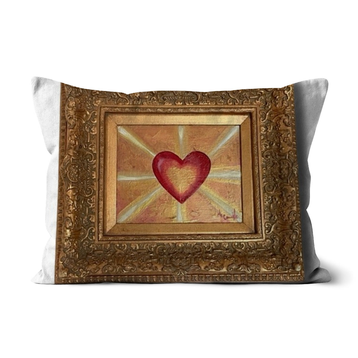 'Divine Heart Illumination' Cushion