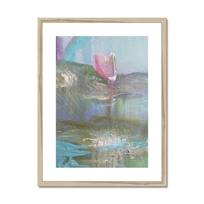 Water Lilly Framed & Mounted Print