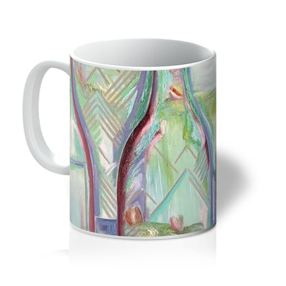 Impressionist Wine Bottle  Mug