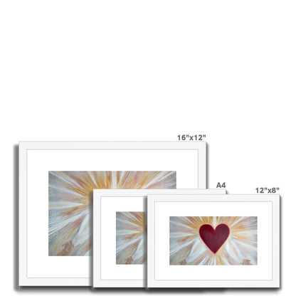 'Divine Love' Framed & Mounted Print