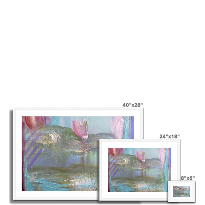 Water Lilly Framed & Mounted Print