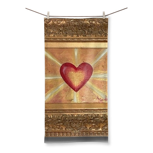 'Divine Heart Illumination' Towel