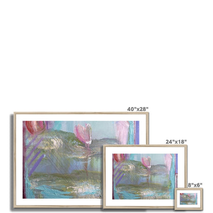 Water Lilly Framed & Mounted Print
